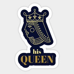 His queen Sticker